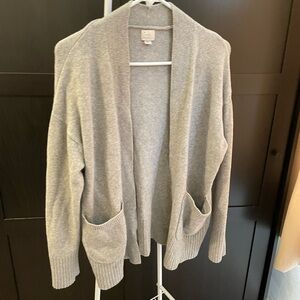 Gray small cardigan